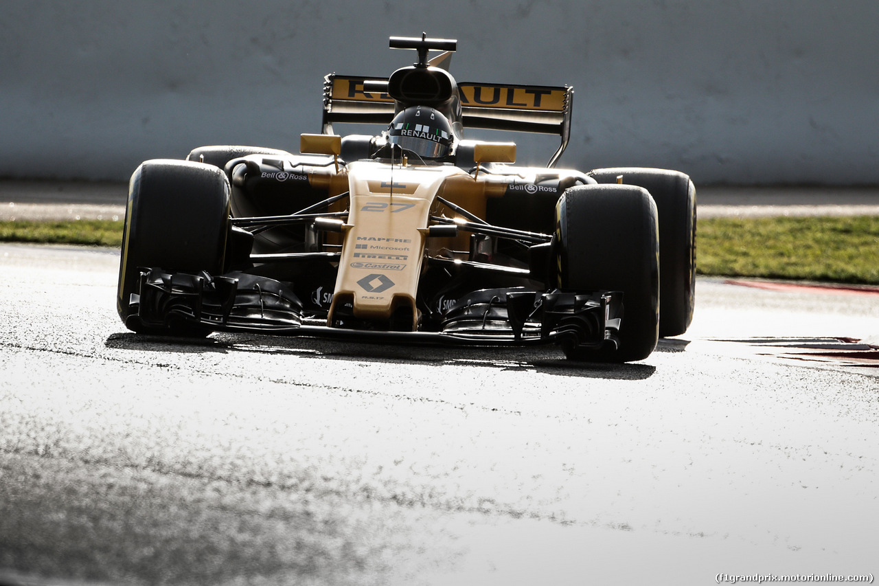 TEST F1 BARCELLONA 7 MARZO, Nico Hulkenberg (GER) Renault Sport F1 Team RS17.
07.03.2017.