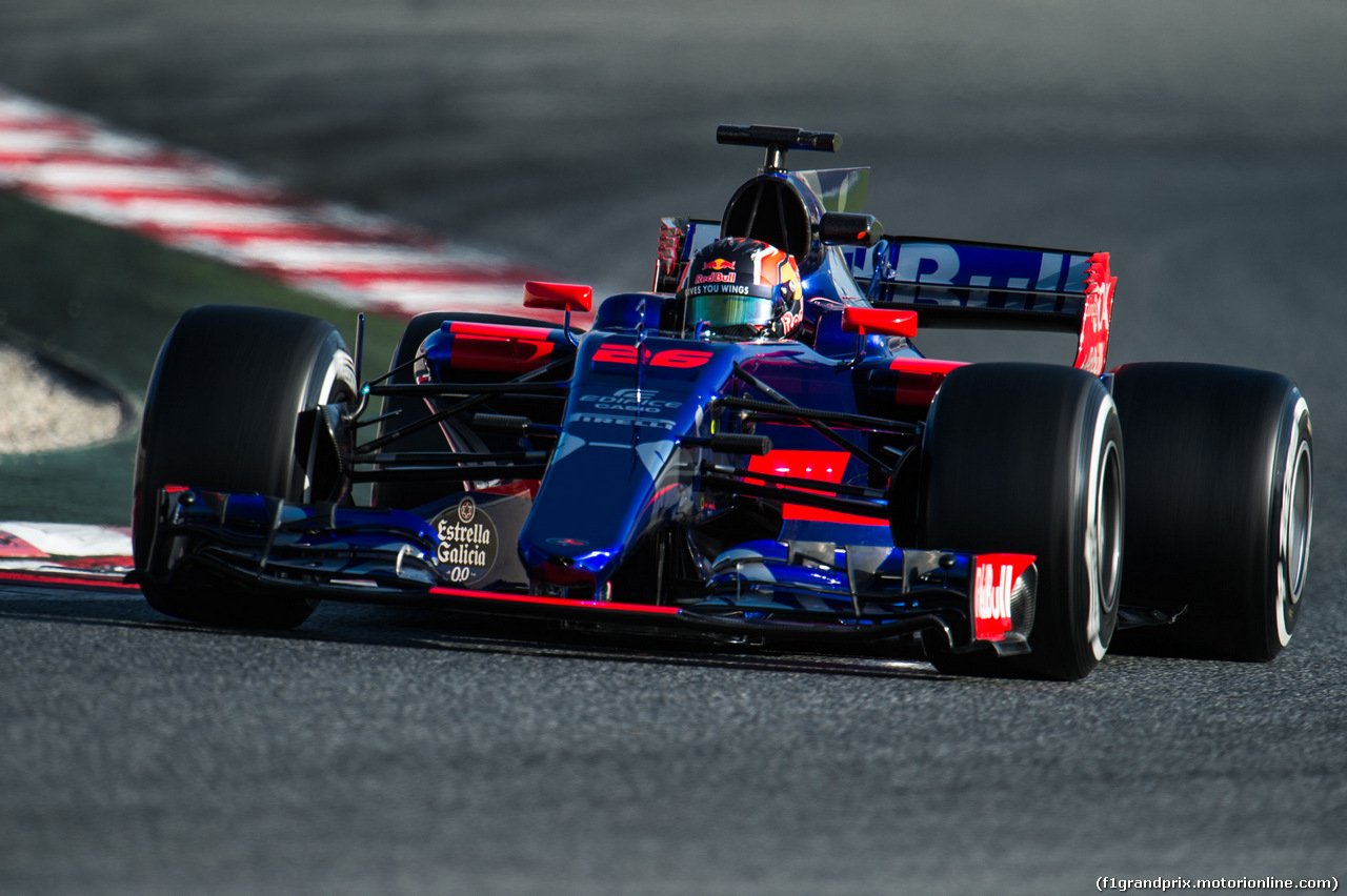TEST F1 BARCELLONA 7 MARZO, Daniil Kvyat (RUS) Scuderia Toro Rosso STR12.
07.03.2017.