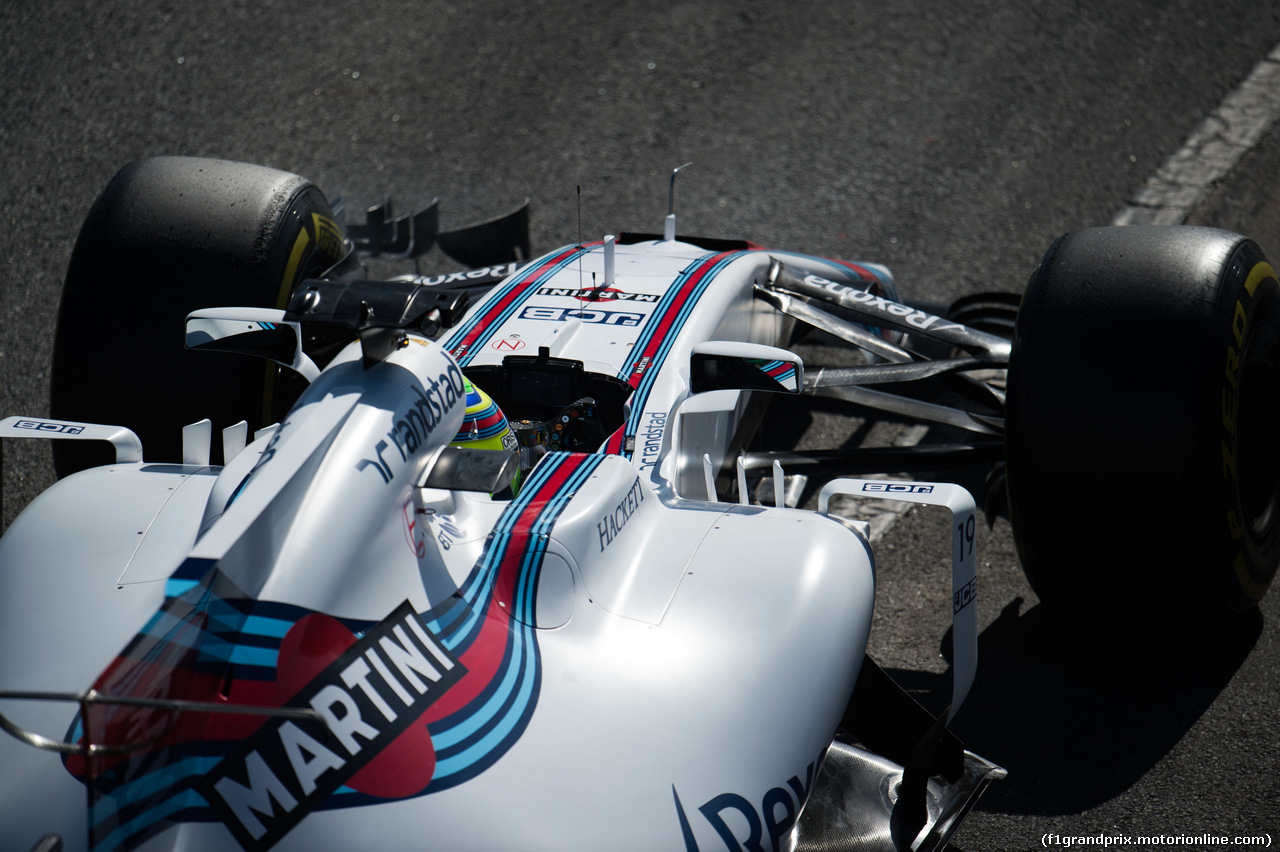 TEST F1 BARCELLONA 7 MARZO, Felipe Massa (BRA) Williams FW40.
07.03.2017.