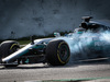 TEST F1 BARCELLONA 7 MARZO, Valtteri Bottas (FIN) Mercedes AMG F1 W08 locks up under braking.
07.03.2017.