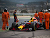 TEST F1 BARCELLONA 8 MARZO, Max Verstappen (NLD) Red Bull Racing RB13 stopped on the circuit.
08.03.2017.