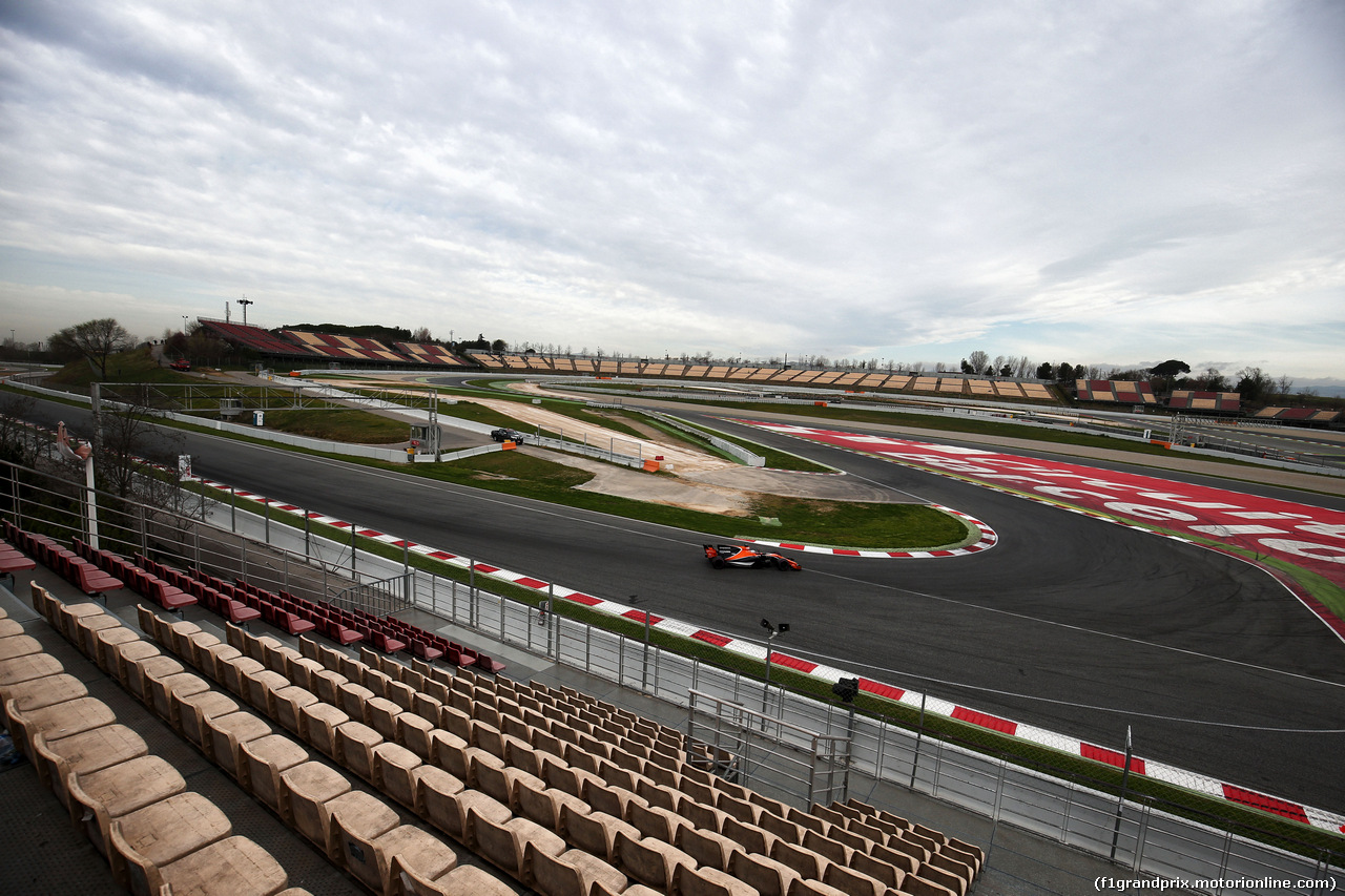 TEST F1 BARCELLONA 8 MARZO, Fernando Alonso (ESP) McLaren MCL32.
08.03.2017.