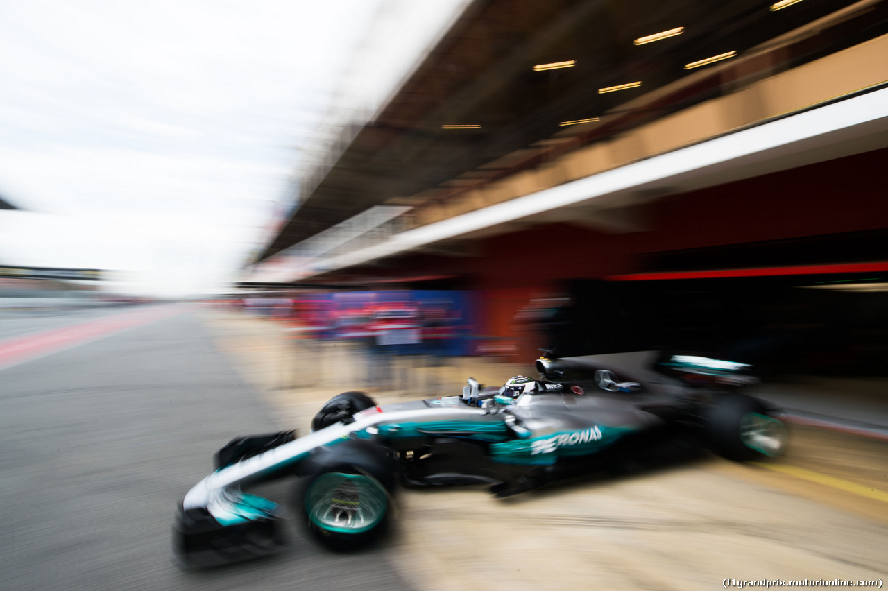 TEST F1 BARCELLONA 8 MARZO, Valtteri Bottas (FIN) Mercedes AMG F1 W08.
08.03.2017.