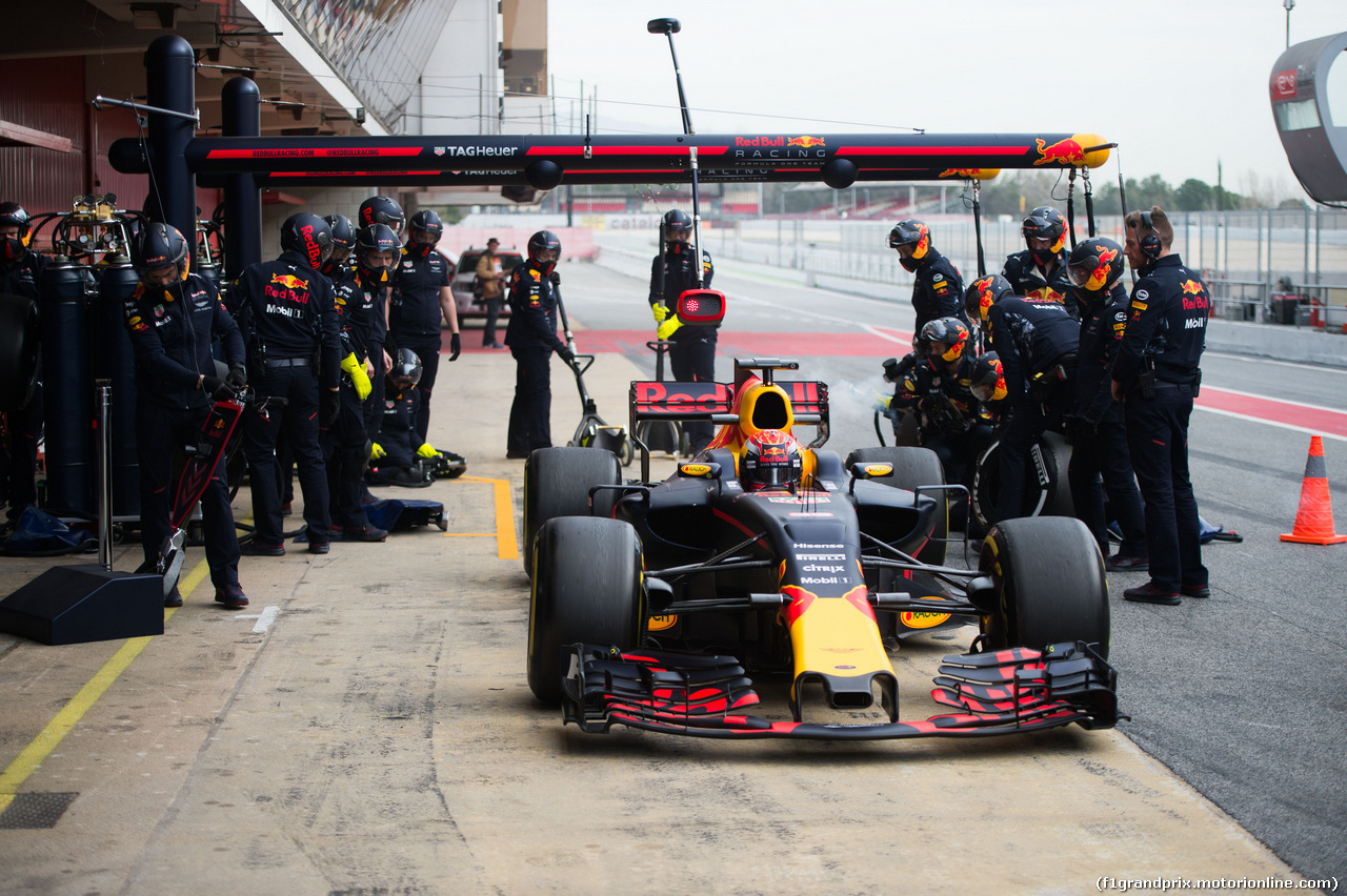 TEST F1 BARCELLONA 8 MARZO, Max Verstappen (NLD) Red Bull Racing RB13.
08.03.2017.