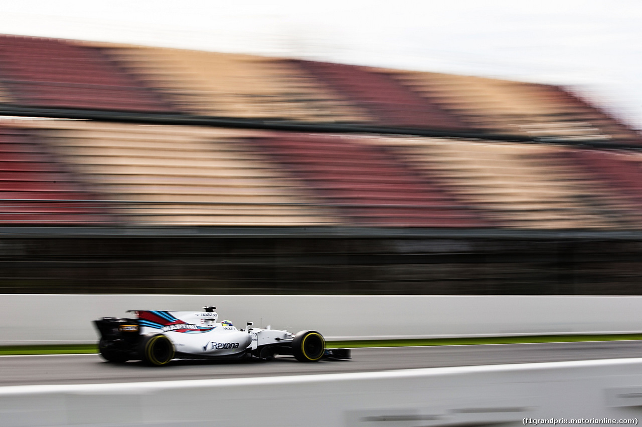 TEST F1 BARCELLONA 8 MARZO, Felipe Massa (BRA) Williams FW40.
08.03.2017.