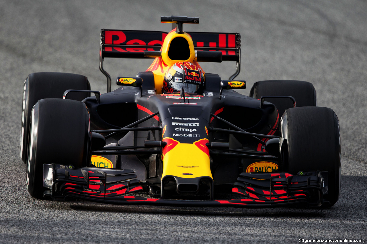 TEST F1 BARCELLONA 8 MARZO, Max Verstappen (NLD) Red Bull Racing RB13.
08.03.2017.