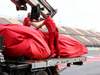 TEST F1 BARCELLONA 8 MARZO, The Ferrari SF70H of Kimi Raikkonen (FIN) Ferrari is recovered back to the pits on the back of a truck..
08.03.2017.