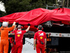 TEST F1 BARCELLONA 8 MARZO, The crashed Ferrari SF70H of Kimi Raikkonen (FIN) Ferrari is recovered back to the pits on the back of a truck.
08.03.2017.