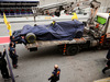 TEST F1 BARCELLONA 8 MARZO, The Red Bull Racing RB13 of Max Verstappen (NLD) Red Bull Racing is recovered back to the pits on the back of a truck.
08.03.2017.