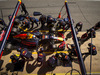 TEST F1 BARCELLONA 9 MARZO, Daniel Ricciardo (AUS) Red Bull Racing RB13 practices a pit stop.
09.03.2017.