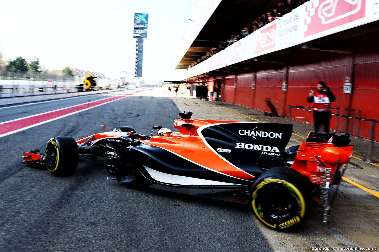 TEST F1 BARCELLONA 9 MARZO, Stoffel Vandoorne (BEL) McLaren MCL32.
09.03.2017.