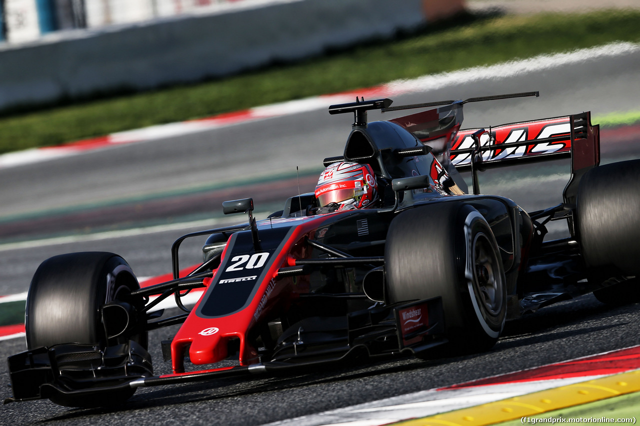 TEST F1 BARCELLONA 9 MARZO, Kevin Magnussen (DEN) Haas VF-17.
09.03.2017.