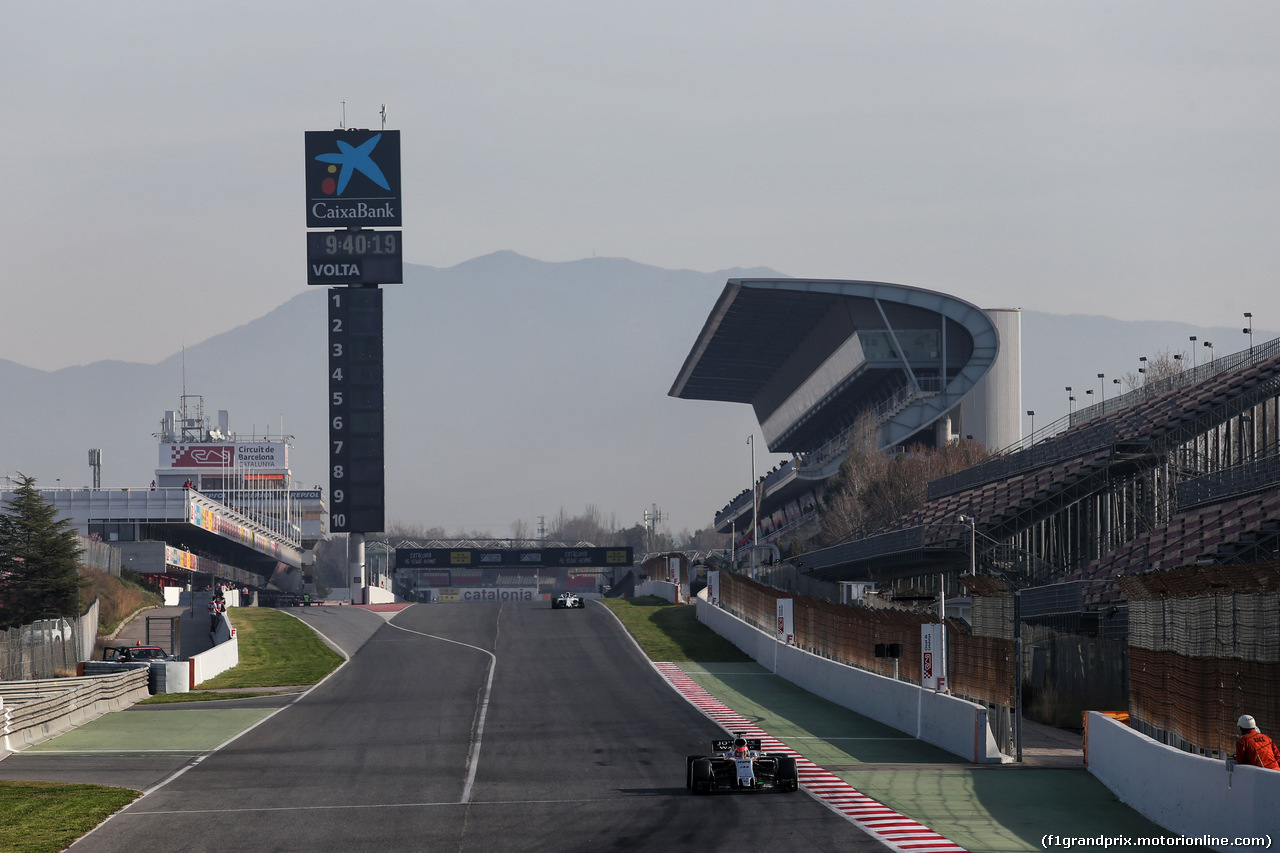 TEST F1 BARCELLONA 9 MARZO, Esteban Ocon (FRA) Sahara Force India F1 VJM10.
09.03.2017.