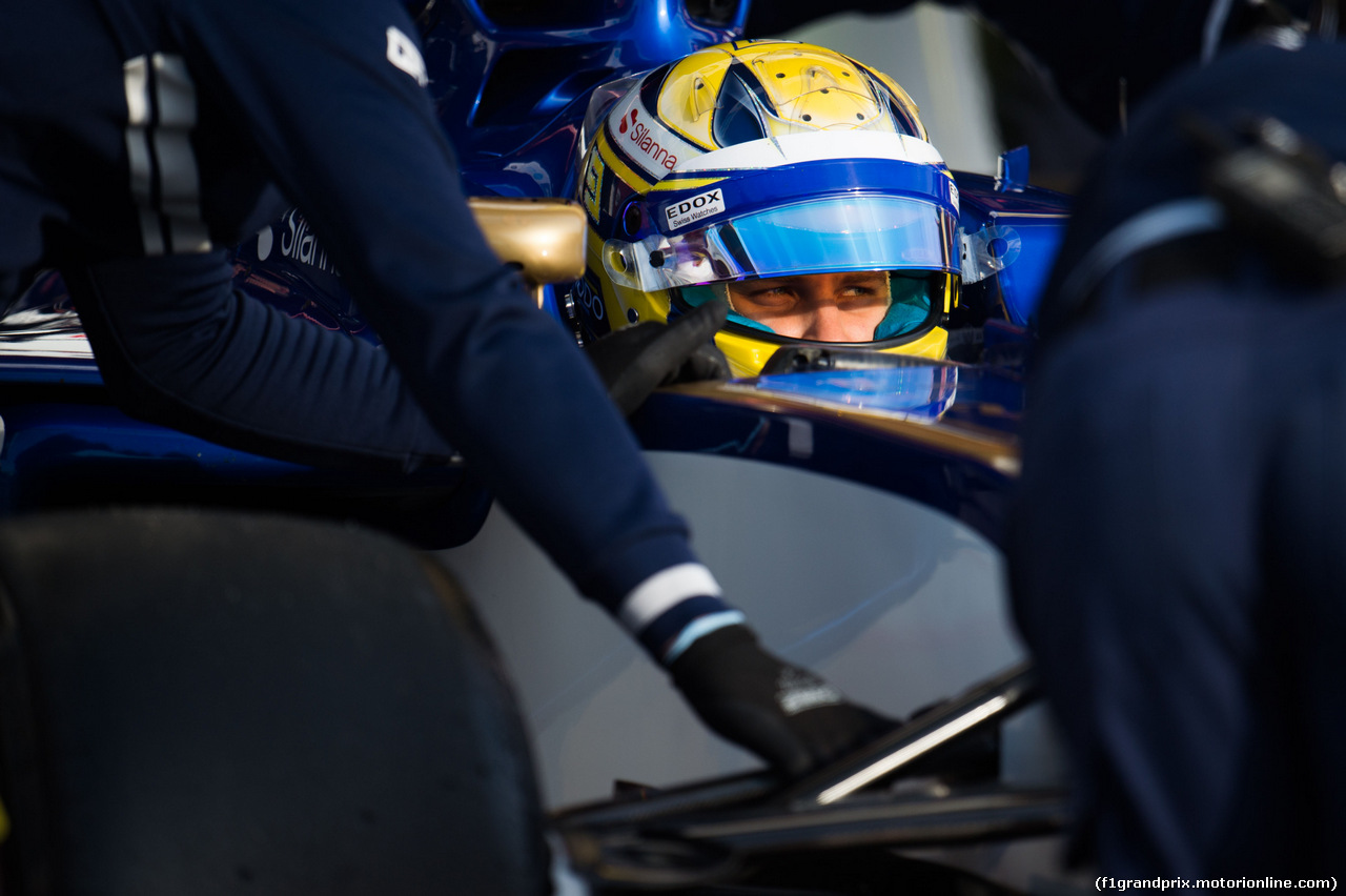 TEST F1 BARCELLONA 9 MARZO, Marcus Ericsson (SWE) Sauber C36.
09.03.2017.