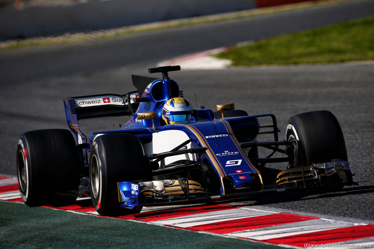 TEST F1 BARCELLONA 9 MARZO, Marcus Ericsson (SWE) Sauber C36.
09.03.2017.