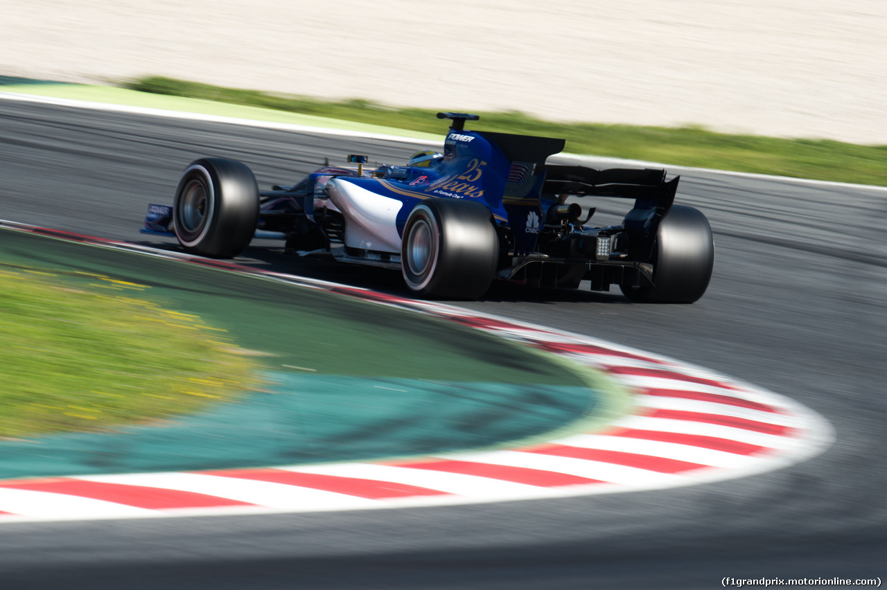 TEST F1 BARCELLONA 9 MARZO, Marcus Ericsson (SWE) Sauber C36.
09.03.2017.