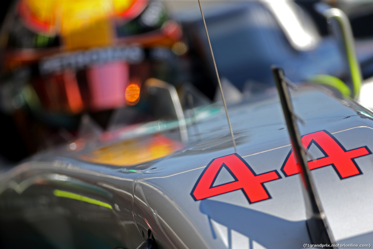 TEST F1 BARCELLONA 9 MARZO, Lewis Hamilton (GBR) Mercedes AMG F1  
09.03.2017.