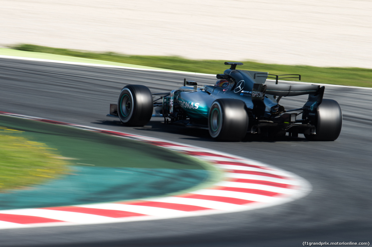 TEST F1 BARCELLONA 9 MARZO, Lewis Hamilton (GBR) Mercedes AMG F1 W08.
09.03.2017.