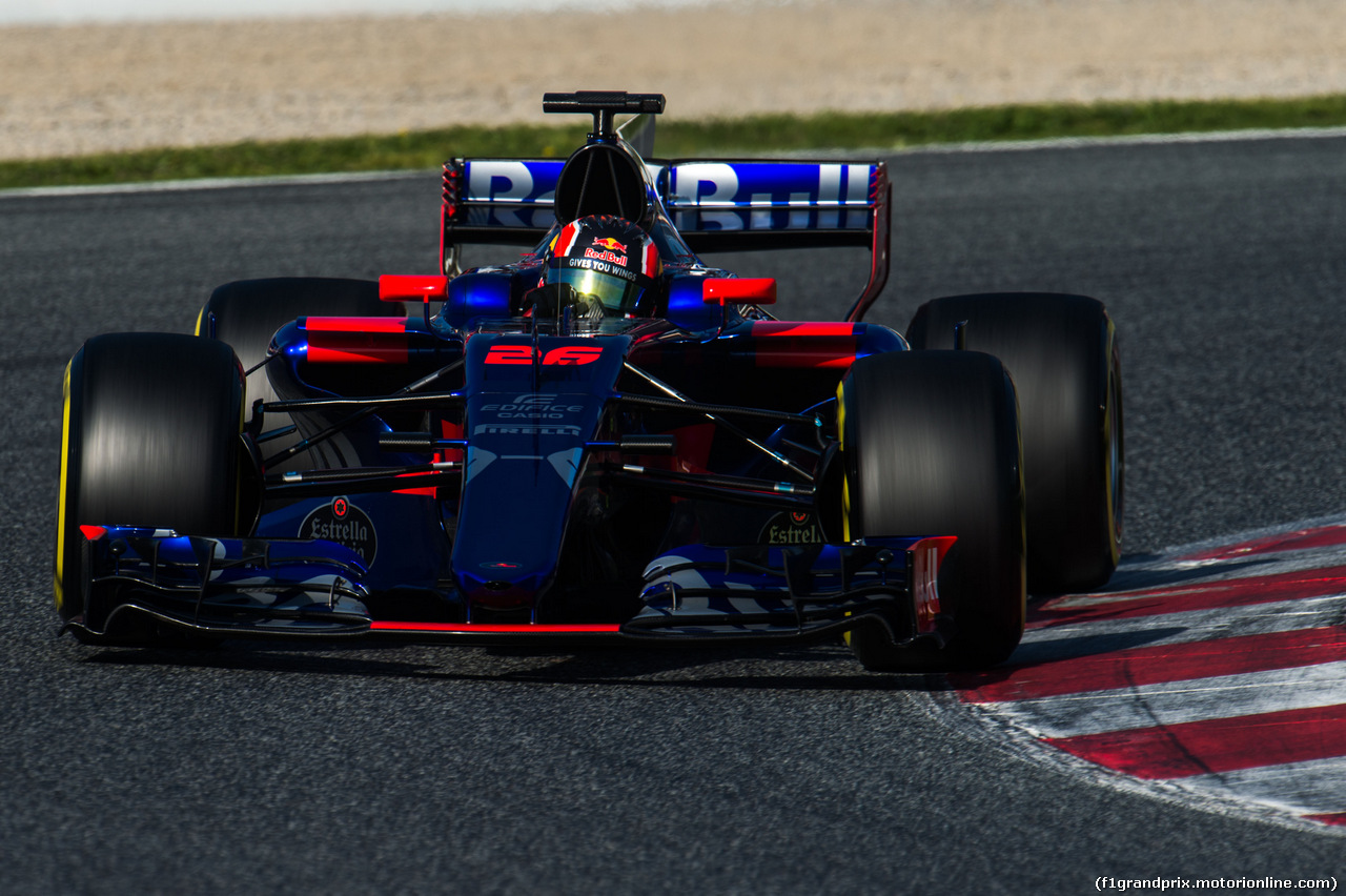 TEST F1 BARCELLONA 9 MARZO, Daniil Kvyat (RUS) Scuderia Toro Rosso STR12.
09.03.2017.