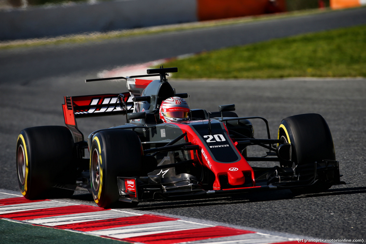 TEST F1 BARCELLONA 9 MARZO, Kevin Magnussen (DEN) Haas F1 Team VF-17 
09.03.2017.