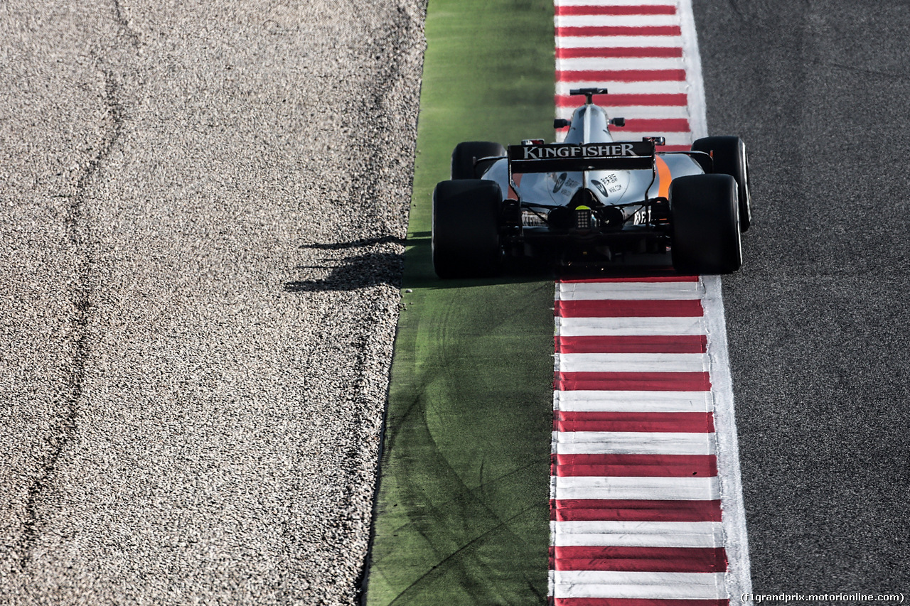 TEST F1 BARCELLONA 9 MARZO, Esteban Ocon (FRA) Sahara Force India F1 VJM10.
09.03.2017.