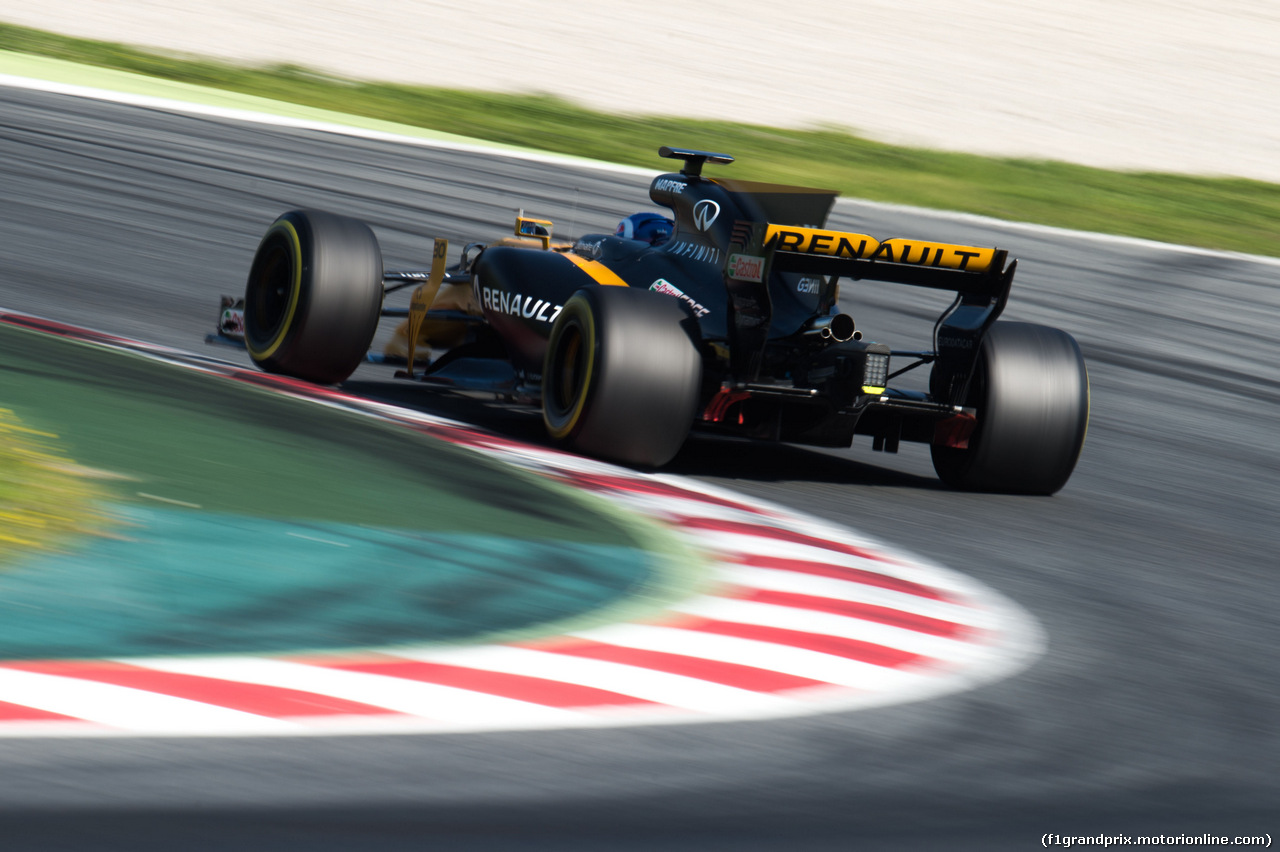 TEST F1 BARCELLONA 9 MARZO, Jolyon Palmer (GBR) Renault Sport F1 Team RS17.
09.03.2017.