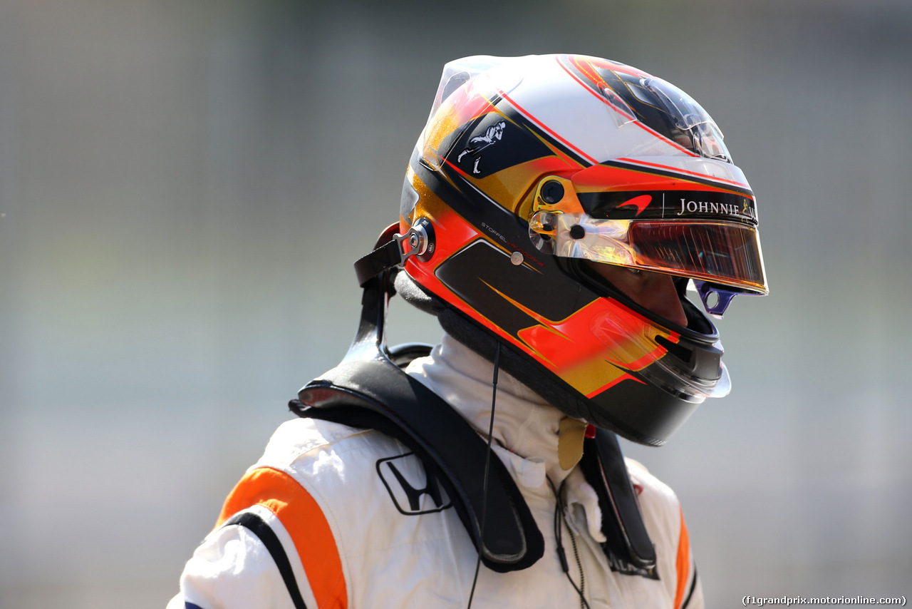 TEST F1 BARCELLONA 9 MARZO, Stoffel Vandoorne (BEL) McLaren F1 
09.03.2017.