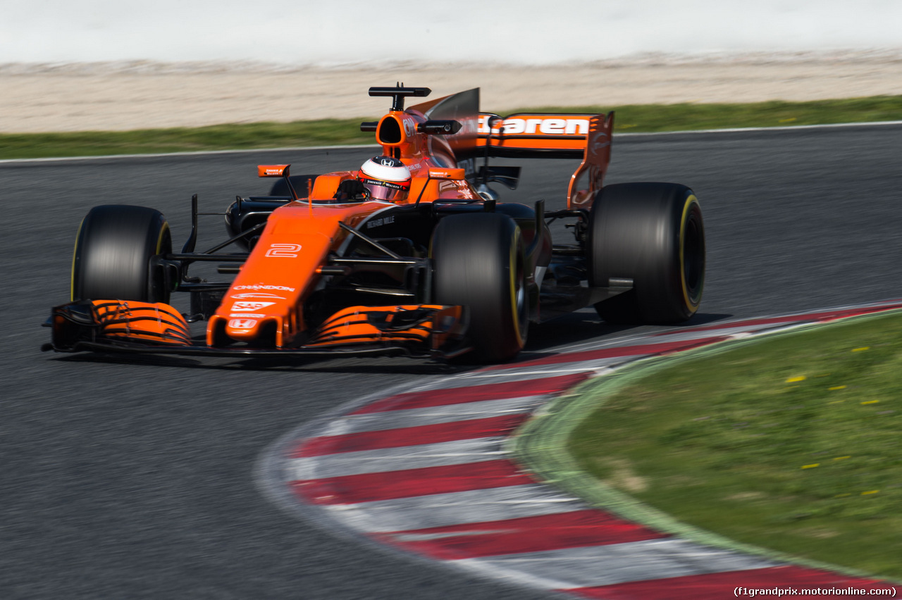 TEST F1 BARCELLONA 9 MARZO, Stoffel Vandoorne (BEL) McLaren MCL32.
09.03.2017.