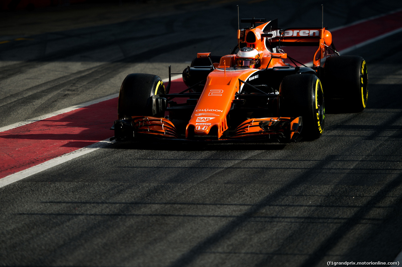 TEST F1 BARCELLONA 9 MARZO, Stoffel Vandoorne (BEL) McLaren MCL32.
09.03.2017.