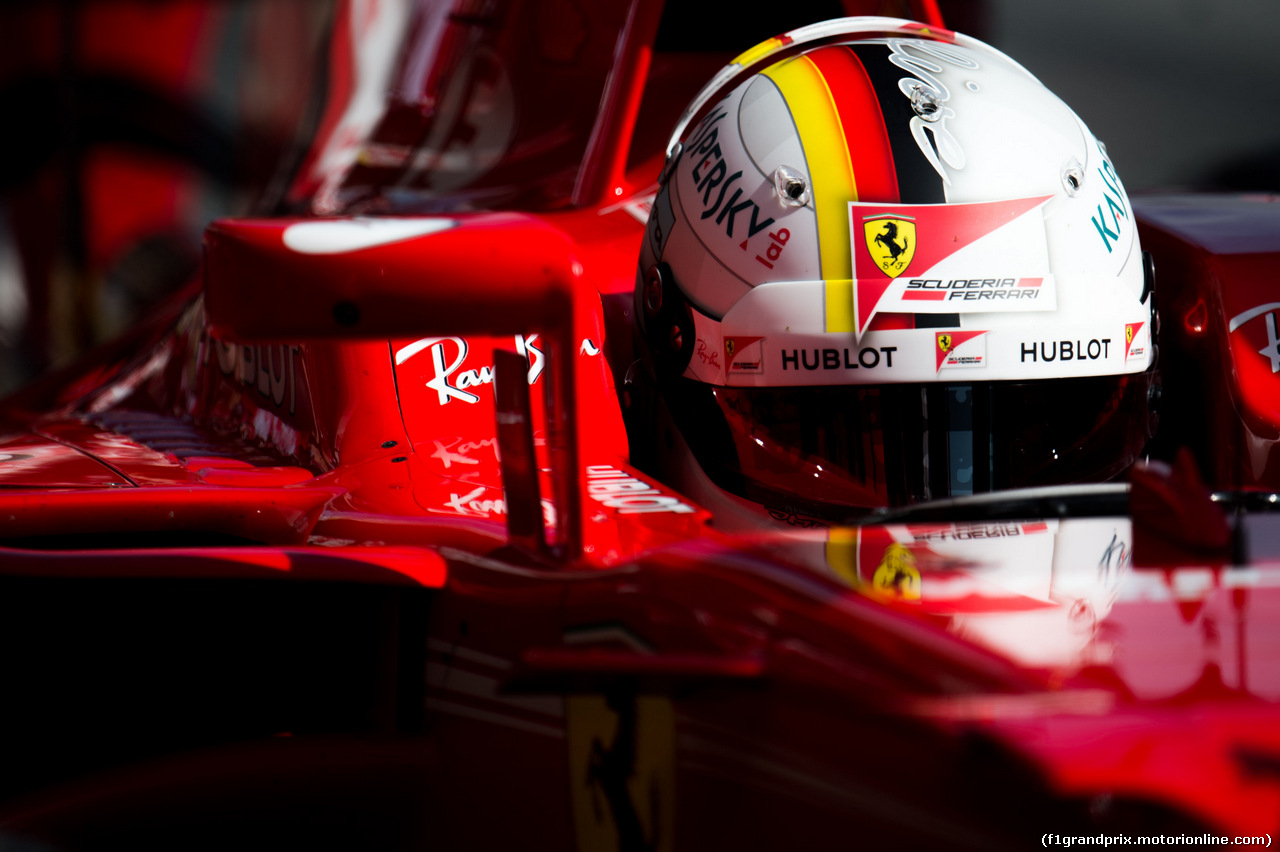 TEST F1 BARCELLONA 9 MARZO, Sebastian Vettel (GER) Ferrari SF70H.
09.03.2017.