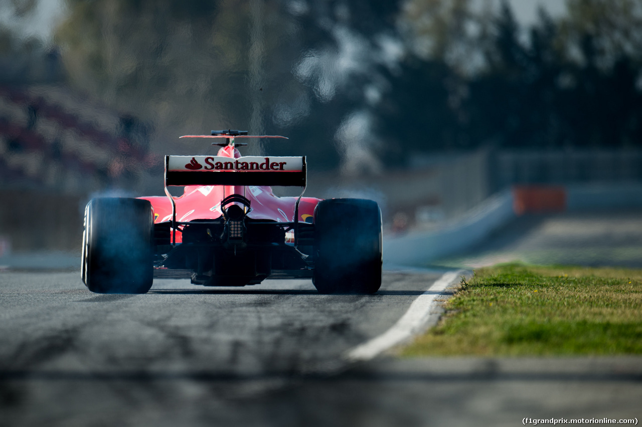 TEST F1 BARCELLONA 9 MARZO, Sebastian Vettel (GER) Ferrari SF70H.
09.03.2017.