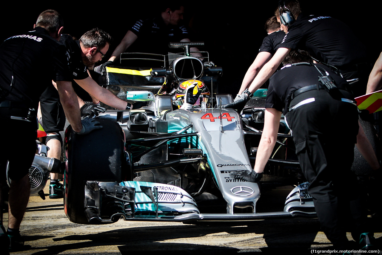 TEST F1 BARCELLONA 9 MARZO, Lewis Hamilton (GBR) Mercedes AMG F1 W08.
09.03.2017.