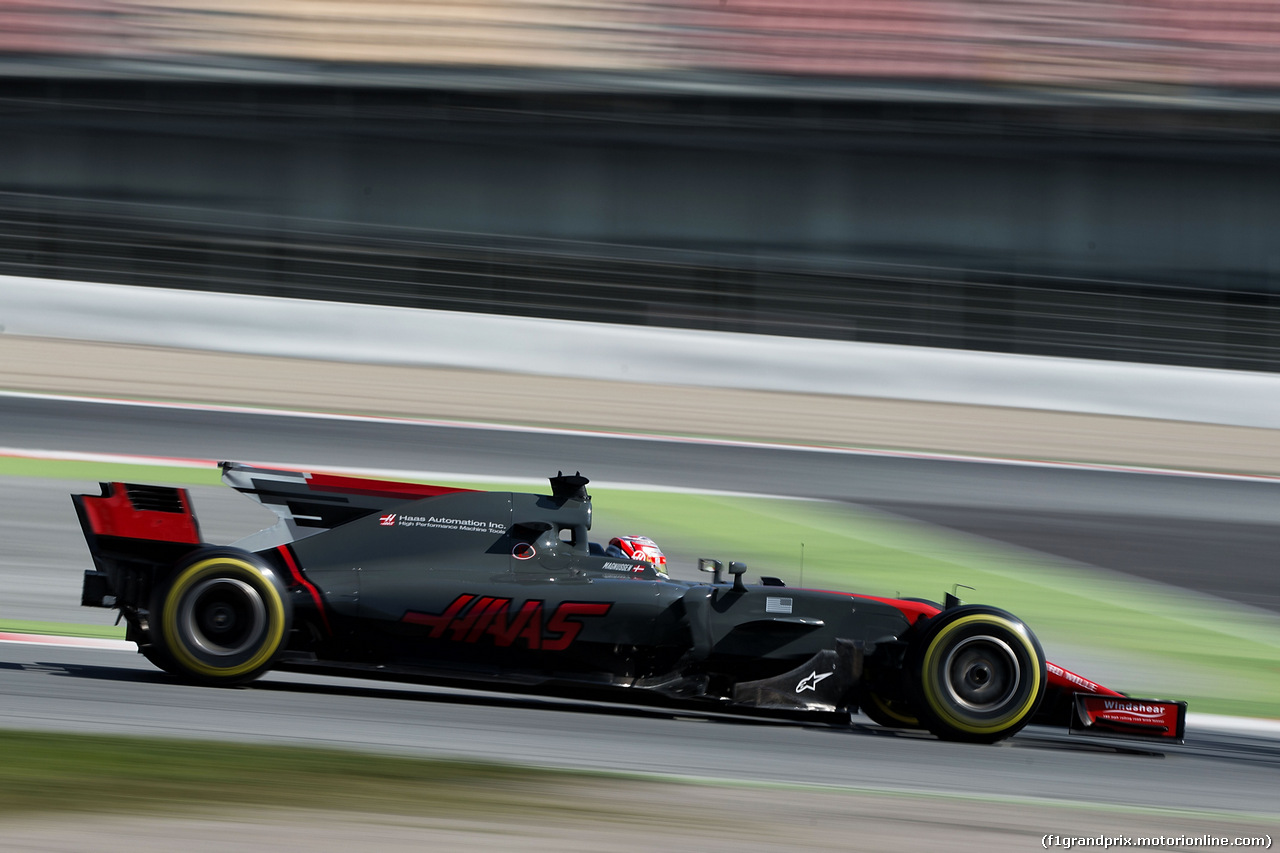 TEST F1 BARCELLONA 9 MARZO, Kevin Magnussen (DEN) Haas VF-17.
09.03.2017.