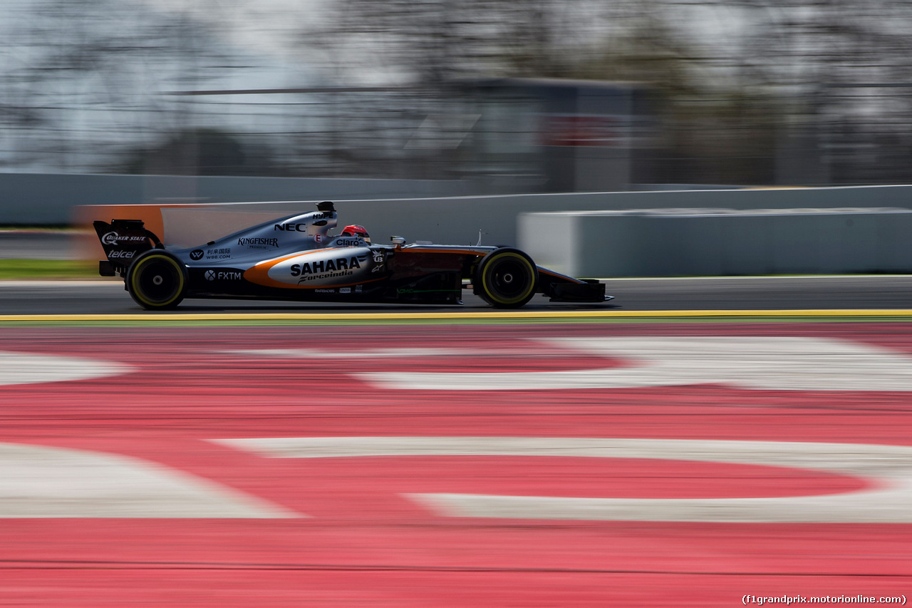 TEST F1 BARCELLONA 9 MARZO, Esteban Ocon (FRA) Sahara Force India F1 VJM10.
09.03.2017.