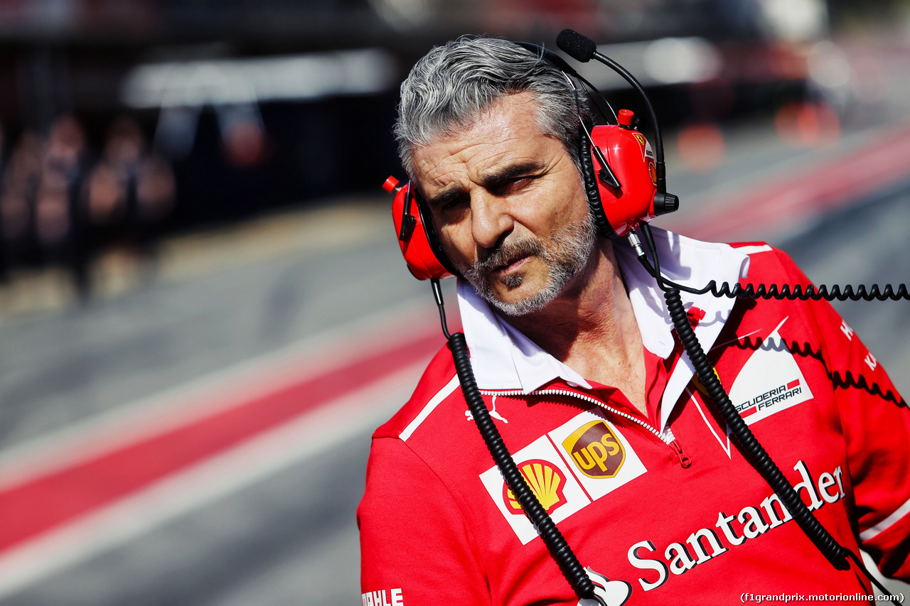 TEST F1 BARCELLONA 9 MARZO, Maurizio Arrivabene (ITA) Ferrari Team Principal.
09.03.2017.