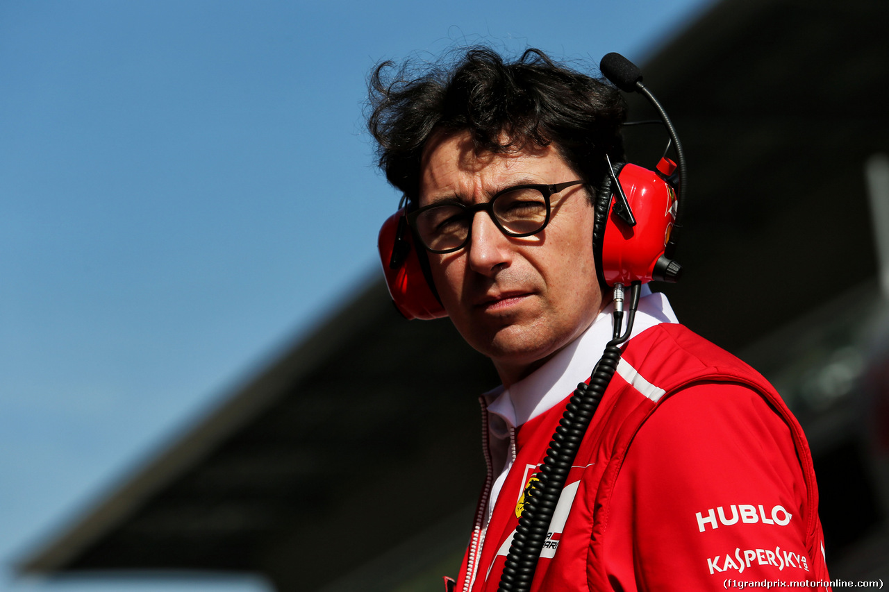 TEST F1 BARCELLONA 9 MARZO, Mattia Binotto (ITA) Ferrari Chief Technical Officer.
09.03.2017.