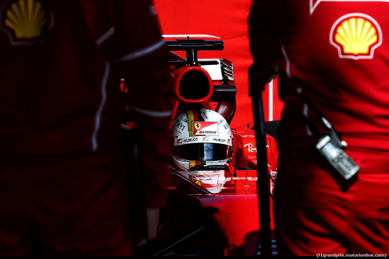 TEST F1 BARCELLONA 9 MARZO, Sebastian Vettel (GER) Ferrari SF70H.
09.03.2017.