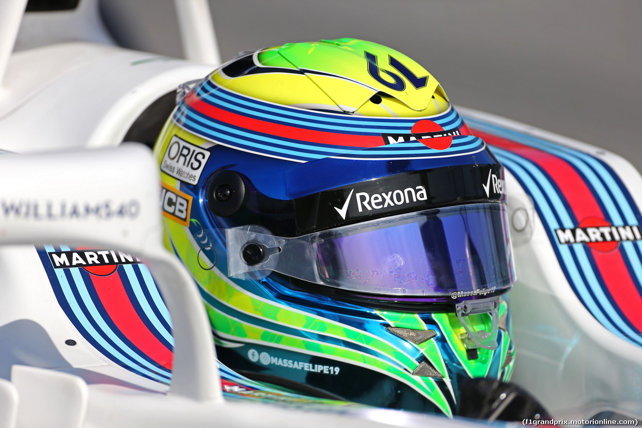 TEST F1 BARCELLONA 9 MARZO, Felipe Massa (BRA) Williams F1 Team 
09.03.2017.