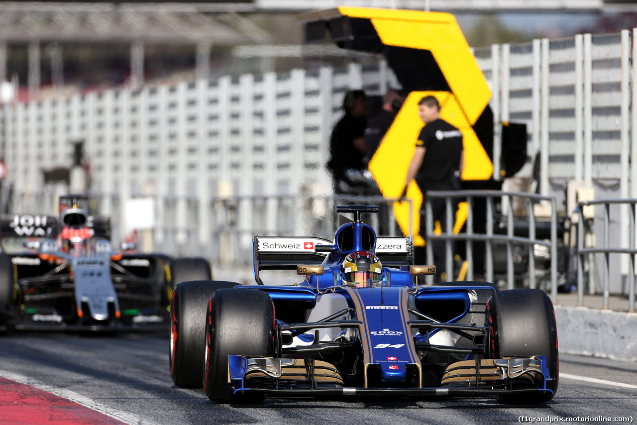 TEST F1 BARCELLONA 9 MARZO, Pascal Wehrlein (GER) Sauber F1 Team 
09.03.2017.