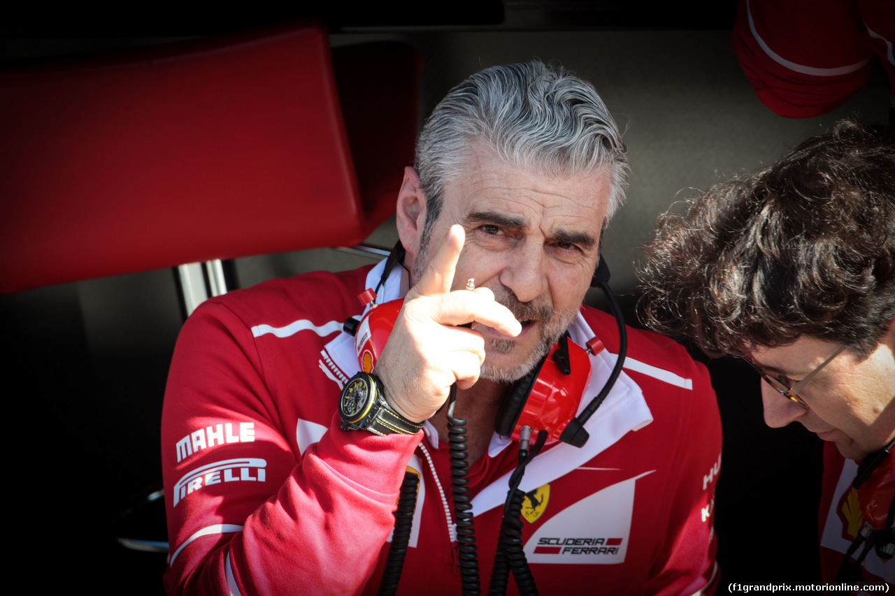TEST F1 BARCELLONA 9 MARZO, Maurizio Arrivabene (ITA) Ferrari Team Principal.
09.03.2017.