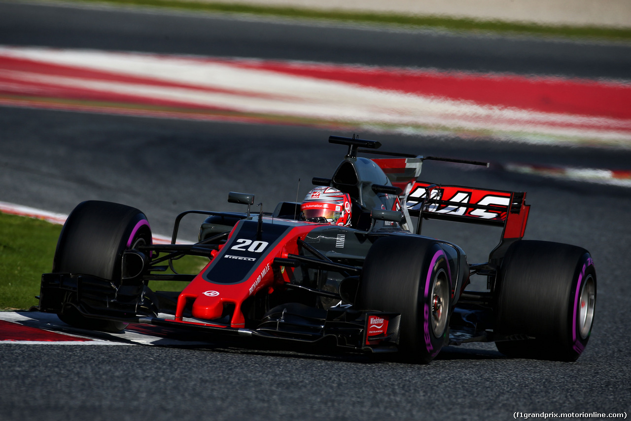 TEST F1 BARCELLONA 9 MARZO, Kevin Magnussen (DEN) Haas VF-17.
09.03.2017.