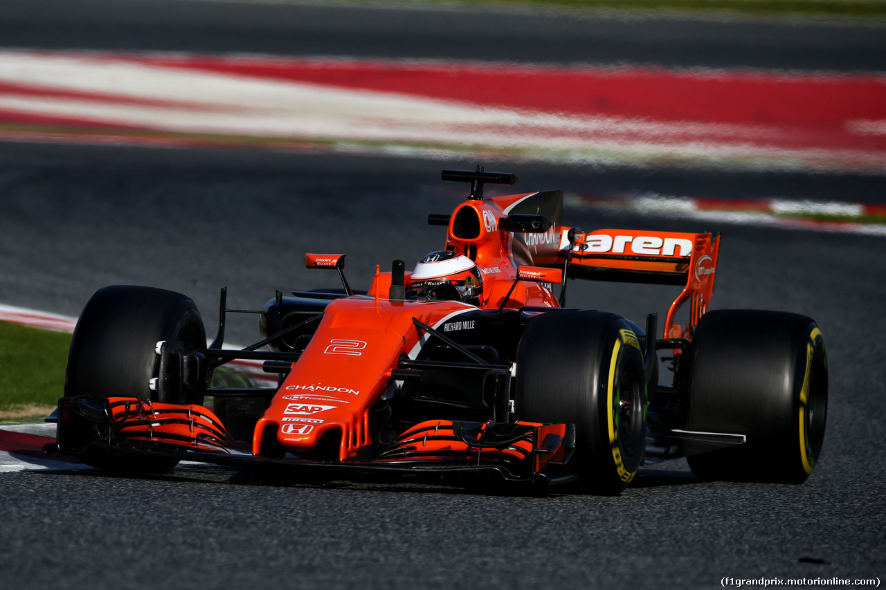 TEST F1 BARCELLONA 9 MARZO, Stoffel Vandoorne (BEL) McLaren MCL32.
09.03.2017.