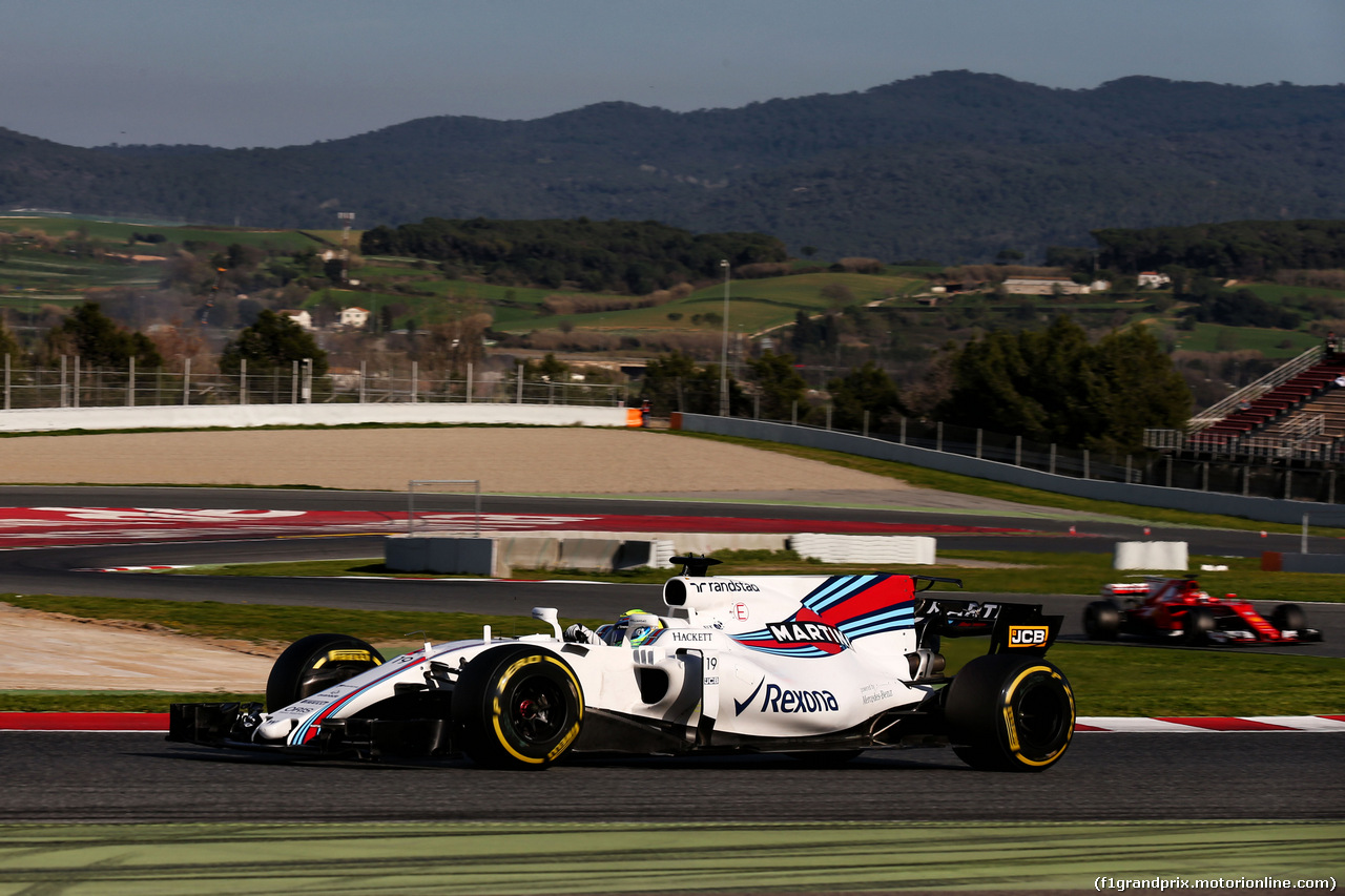 TEST F1 BARCELLONA 9 MARZO, Felipe Massa (BRA) Williams FW40.
09.03.2017.