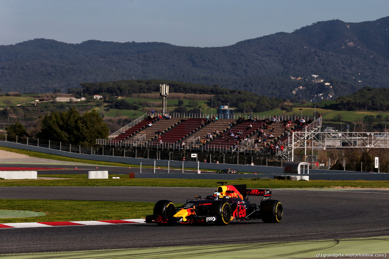 TEST F1 BARCELLONA 9 MARZO, Daniel Ricciardo (AUS) Red Bull Racing RB13.
09.03.2017.
