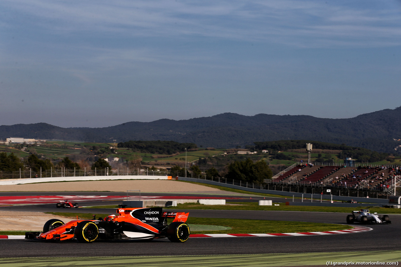TEST F1 BARCELLONA 9 MARZO, Stoffel Vandoorne (BEL) McLaren MCL32.
09.03.2017.