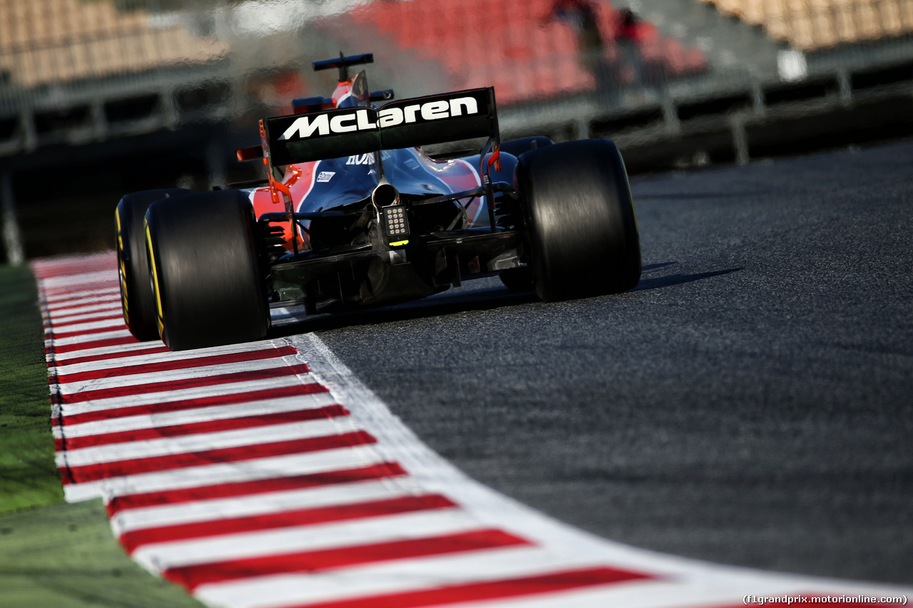 TEST F1 BARCELLONA 9 MARZO, Stoffel Vandoorne (BEL) McLaren MCL32.
09.03.2017.