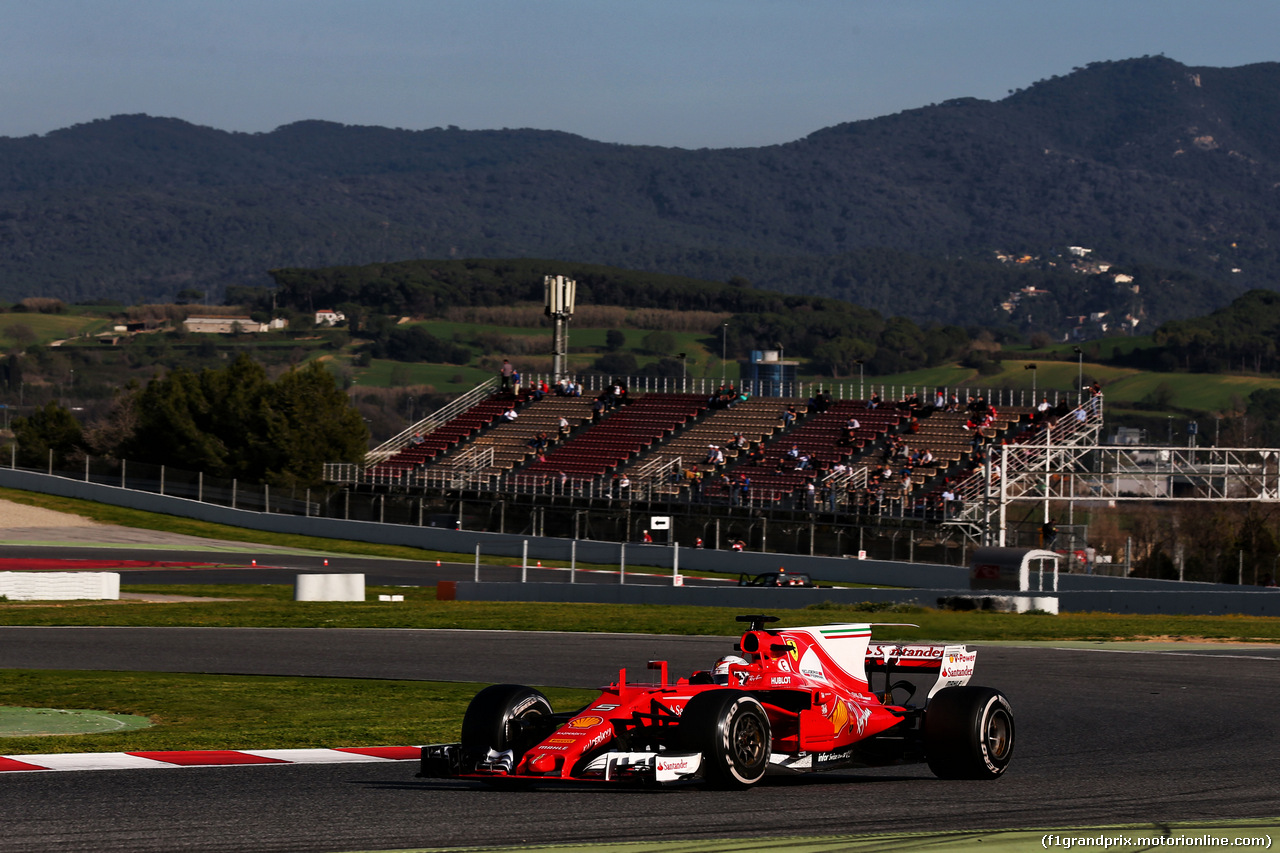 TEST F1 BARCELLONA 9 MARZO, Sebastian Vettel (GER) Ferrari SF70H.
09.03.2017.
