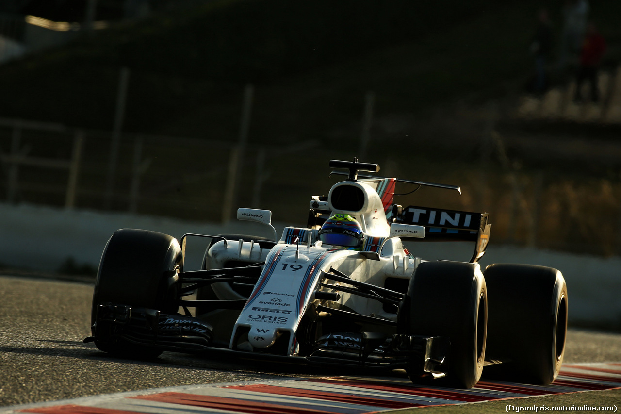 TEST F1 BARCELLONA 9 MARZO, Felipe Massa (BRA) Williams FW40.
09.03.2017.