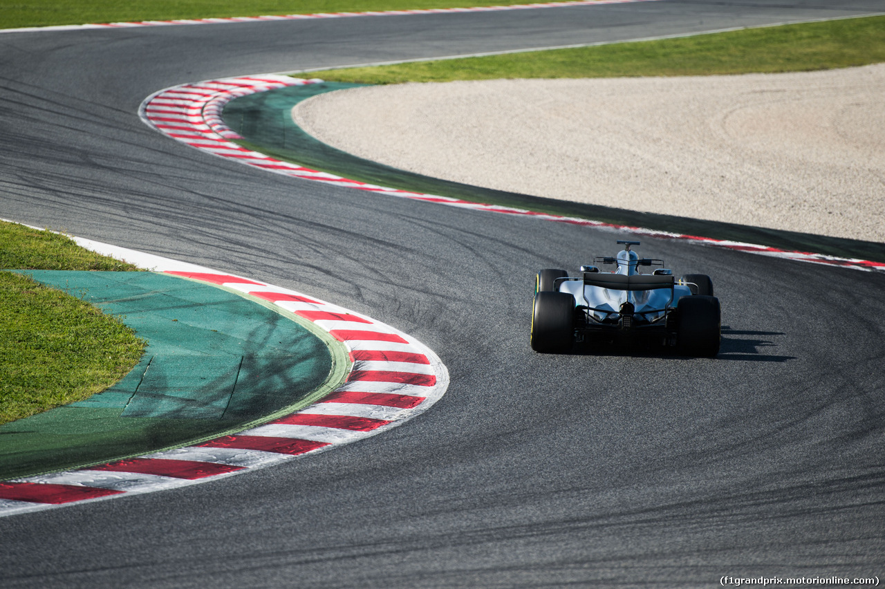 TEST F1 BARCELLONA 9 MARZO, Valtteri Bottas (FIN) Mercedes AMG F1 W08.
09.03.2017.