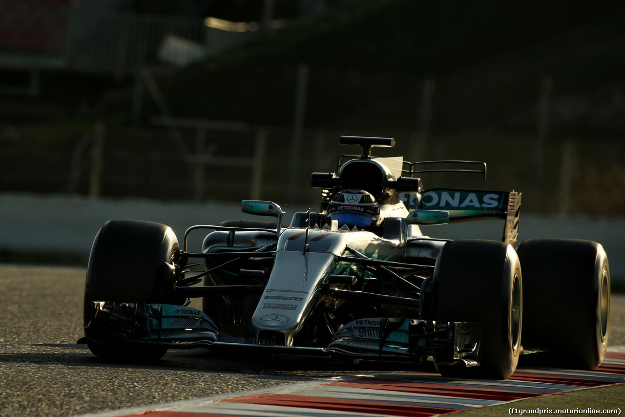 TEST F1 BARCELLONA 9 MARZO, Valtteri Bottas (FIN) Mercedes AMG F1 W08.
09.03.2017.